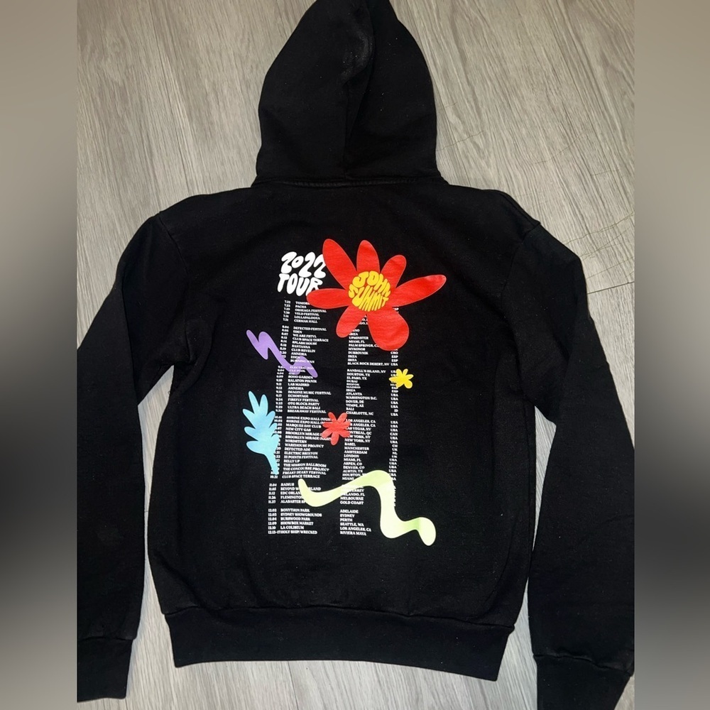 New John Summit Men's Official Merch Concert Tour 2022 Hoodie Sweatshirt in S